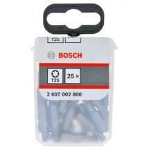 Bosch - 2607002800 - Set capete de insurubare, profil T25, 25 bucati
