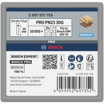 Bosch  PRO PN23 G - Set cuie, fara cap, - grade, 30 mm, GNH 18V-35, 10000 bucati