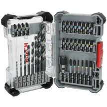 Bosch  PRO Impact Metal - Set accesorii insurubare si burghie metal, 35 bucati