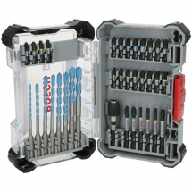 Bosch  PRO Impact - Set accesorii insurubare si burghie multiconstruct, 35 bucati
