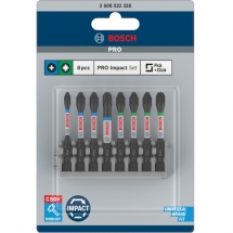 Bosch  PRO Impact - Set capete de insurubare, mixte, 8 bucati
