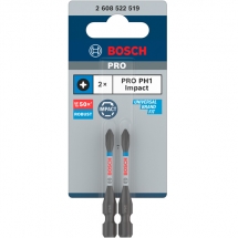 Bosch  PRO Impact - Set capete de insurubare, profil PH1, 2 bucati