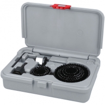 Bosch  Wood and Drywall - Set carote, lemn, 22-68  mm, 14  bucati