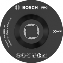 Bosch  PRO Backing Pad X-LOCK - Placa suport rotunda din cauciuc, 125 mm, -