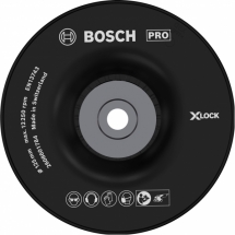 Bosch  PRO - Placa suport rotunda din cauciuc , 125 mm, -
