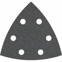 Bosch  PRO F355 - Set foi abrazive delta,  93x93x93 mm, granulatie 80, 6 gauri, 5  bucati