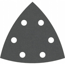 Bosch  PRO F355 - Set foi abrazive delta,  93x93x93 mm, granulatie 320, 6 gauri, 5  bucati