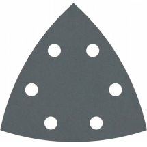 Bosch  PRO F355 - Set foi abrazive delta,  93x93x93 mm, granulatie 600, 6 gauri, 5  bucati