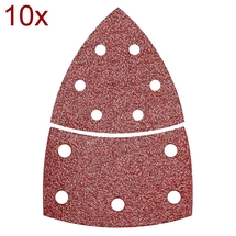 Bosch  C430 - Set 10 foi abrazive delta, 62.93x102x102 mm, granulatie 40, 11 gauri