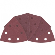 Bosch  PRO F460 - Set foi abrazive delta,  93x93x93 mm, granulatie mixta, 6 gauri, 10  bucati