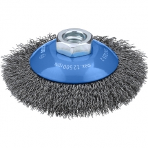 Bosch - Metal Clean - Perie conica,  100x0.5 mm, fir ondulat, otel