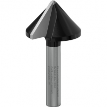 Bosch  PRO Router Bit - Freza pentru canale in V,  31.8x19x60 mm, tija 8 mm, 90 grade