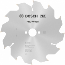 Bosch  PRO Wood - Panza fierastrau circular, lemn, 160x20/16x1.8 mm, 12 dinti