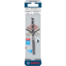 Bosch  PRO HEX-5 - Set burghie de zidarie, 5.5-7  mm, tija hexagonala, 3 bucati