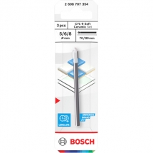 Bosch  CYL-9 Soft Ceramic - Set burghie ceramica , 5-8  mm, tija cilindrica, 3 bucati