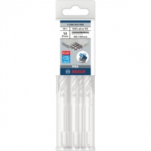 Bosch  PRO SDS plus-5X - Set burghie SDS-Plus, 14  mm, 10 bucati, beton armat