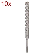 Bosch  Plus-5X - Set 10 burghie SDS-Plus, 16  mm, beton armat