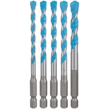 Bosch  EXPERT HEX-9 MultiConstruction - Set 5 burghie universale, 5-8  mm, tija hexagonala