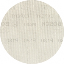 Bosch - EXPERT M480 - Set foi abrazive rotunde, 225 mm, granulatie 180, fara gauri, 5 bucati