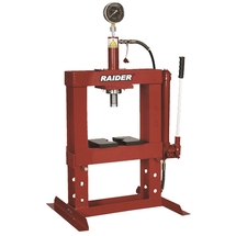 Raider  RD-HP02 - Presa hidraulica de banc, 10 T, indicator forta de presare