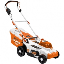 Ruris  RXI3744e - Masina de tuns iarba cu 2 acumulatori, Li-Ion, 20 V, 4 Ah, 37 cm, 35 l