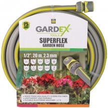 Gardex  SUPERFLEX - Furtun, 20  m, 1/2 inch, 35 bar, -20 / +60 grade, fara tambur