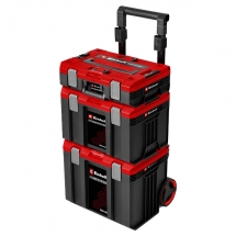 Einhell  E-Case Rolling Workshop SEALED - Valiza speciala E-Case, 400x440x700 mm, gama mixta de scule, roti de transport