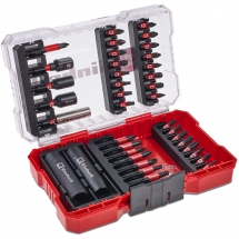 Einhell  M-CASE Impact Bit Set - Set capete de insurubare si chei tubulare, mixte, 39 bucati