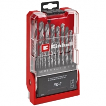 Einhell  49205519 - Set burghie metal, HSS-G, 1-10  mm, tija cilindrica, 19  bucati