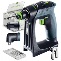 Festool - CXS 18-Basic-Set - Masina de gaurit si insurubat fara acumulatori si incarcator, Li-Ion, 18 V, - Ah, 40 Nm, valiza speciala, accesorii