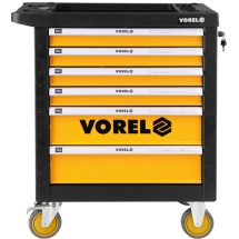 Vorel  58539 - Dulap pentru scule,  770x458x901 mm, 6  compartimente, banc de lucru