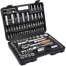 Sthor  58685 - Set capete de insurubare si chei tubulare, mixt, 108 bucati