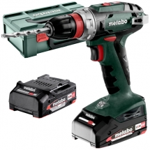 Metabo  BS 18 Quick - Masina de gaurit si insurubat cu 2 acumulatori, Li-Ion, 18 V, 2 Ah, 48 Nm, valiza speciala