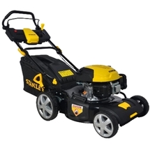 Stanley  SLM-139-460-SP - Masina de tuns iarba pe benzina, Loncin, -, 2.8 CP, 46 cm, - m2, autopropulsie, sistem maruntire iarba, 