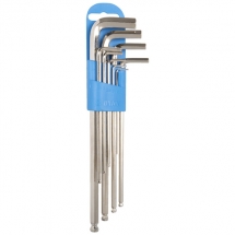 Unior  220/3SLPH - Set imbusuri, 1.5-10 mm, 9 bucati, cap sferic