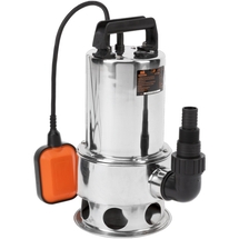 Evosanitary  675382 - Pompa submersibila de drenaj, apa curata, 750 W, 8 m, 180 l/min, carcasa inox, flotor, monofazata