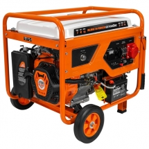 Ruris  R-Power GE7000RC - Generator de uz general, 6 kW, General Engine, -, 13 CP, 28  l, pornire electrica, trifazat