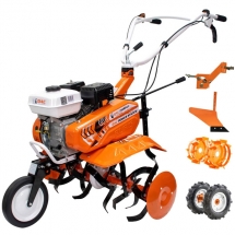 Ruris  DAC 7000ACC2 - Motosapa, General Engine, -, 7 CP, 560-830 mm, 3 viteze (2 inainte + 1 inapoi), benzina fara plumb, roti cau