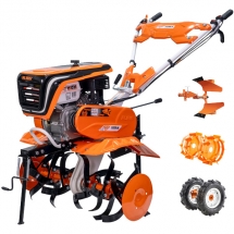 Ruris  701KS  - Motosapa, General Engine, -, 7 CP, 560-830 mm, 3 viteze (2 inainte + 1 inapoi), benzina fara plumb, roti cauciuc, 