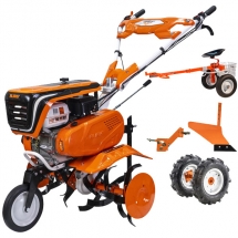 Ruris  7500ACC2 - Motosapa, General Engine, -, 7 CP, 560-830 mm, 3 viteze (2 inainte + 1 inapoi), benzina fara plumb, roti cauciuc