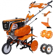 Ruris  7500ACC4 - Motosapa, General Engine, -, 7 CP, 560-830 mm, 3 viteze (2 inainte + 1 inapoi), benzina fara plumb, accesorii