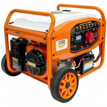 Ruris  R-Power GE8000 - Generator de uz general, 7 kW, General Engine, -, 14 CP, 28  l, pornire electrica, trifazat