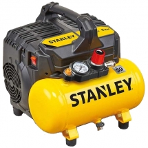 Stanley  DST 100/8/6 - Compresor, fara ulei, 750 W, 6 l, 105 l/min, 8 bar