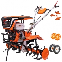Ruris  913ACC - Motosapa, General Engine, -, 13 CP, 750-1100 mm, 3 viteze (2 inainte + 1 inapoi), benzina fara plumb, roti cauciuc