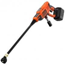 Black & Decker - BCPC18D1 - Masina de spalat cu presiune cu 1 acumulator, Li-Ion, 18 V, 2  Ah, 24  bar, -  l