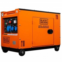 Black & decker  BXGND6300E - Generator de uz general, 6 kW, Black&Decker, -, 12 CP, 12  l, pornire electrica, monofazat