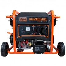 Black & decker  BXGNP6510E - Generator de uz general, 6 kW, Black&Decker, LS420, 15 CP, 33  l, pornire electrica, monofazat