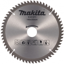 Makita - D-81371 - Panza fierastrau circular, aluminiu, 190x30x2 mm, 60 dinti