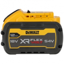 DeWalt - DCB5480 XR FLEXVOLT - Acumulator, Li-Ion, 54/18 V, 12 Ah, indicator nivel incarcare