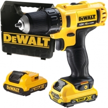 DeWalt  DCD710D2 - Masina de gaurit si insurubat cu 2 acumulatori, Li-Ion, 12 V, 2 Ah, 24 Nm, valiza plastic